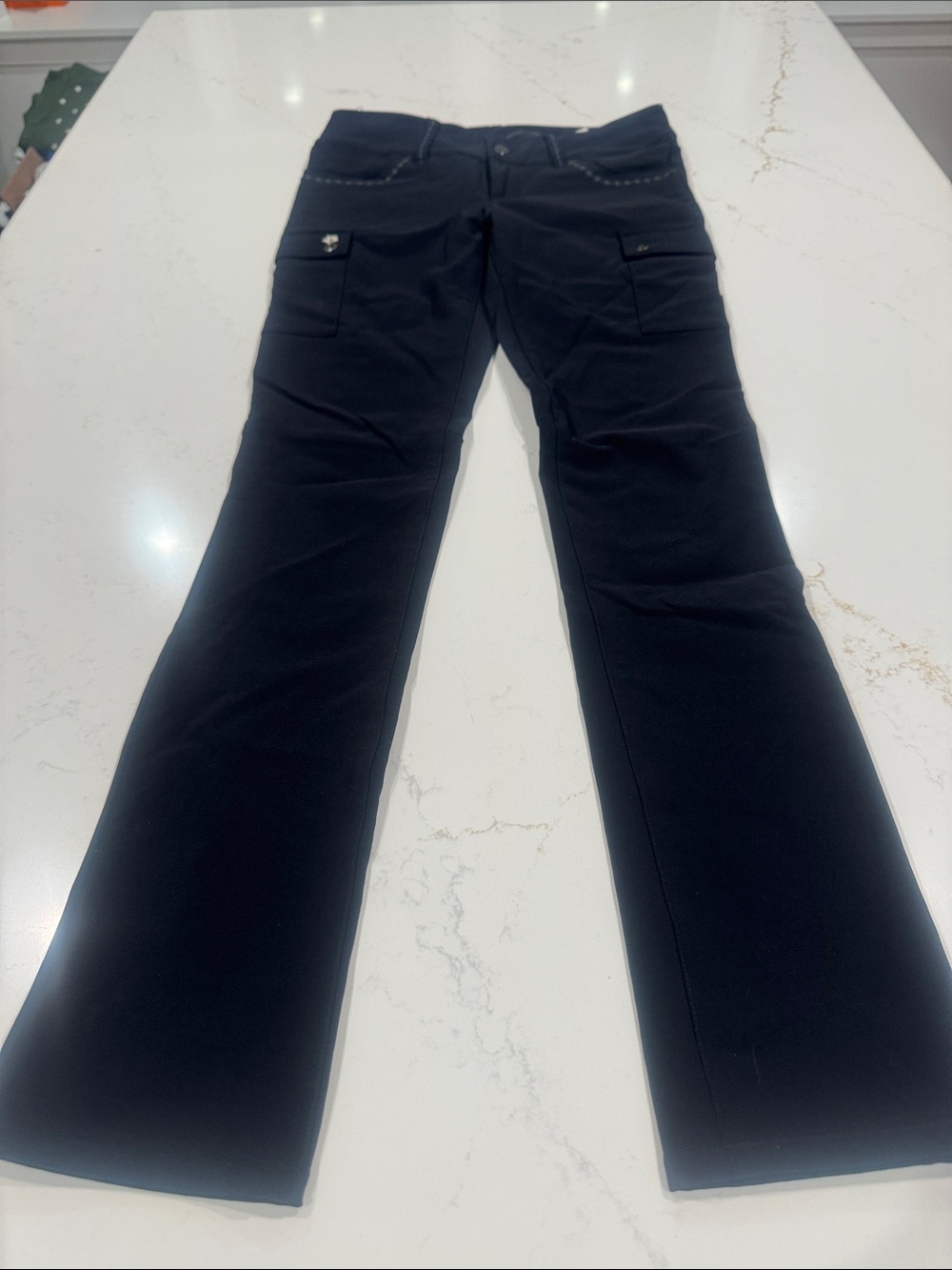 Alp N Rock Black Straight Leg Pants